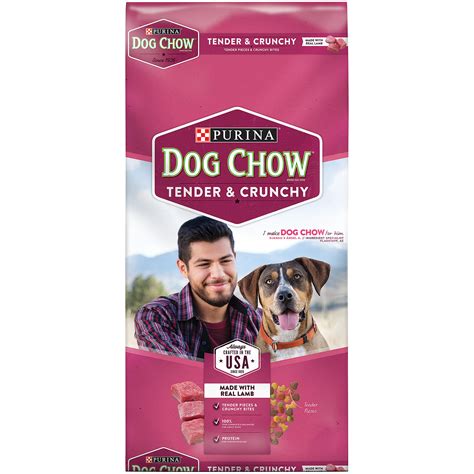 About purina pro pian dog food. Purina Dog Chow Tender and Crunchy Dog Food 32 lb. Bag