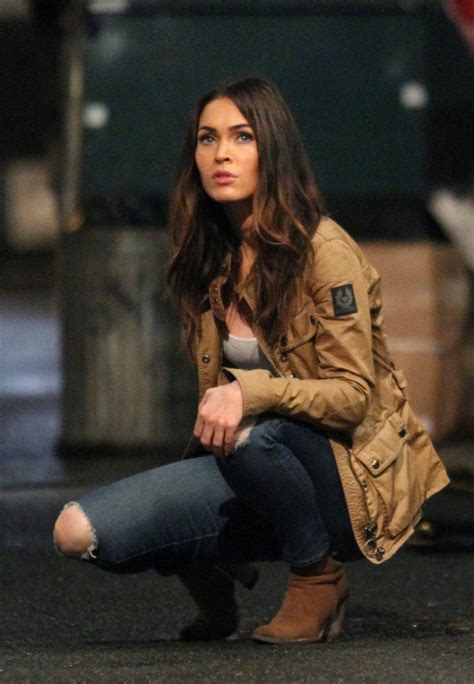 Megan Fox On Set Of Teenage Mutant Ninja Turtles In New York City July Celebmafia