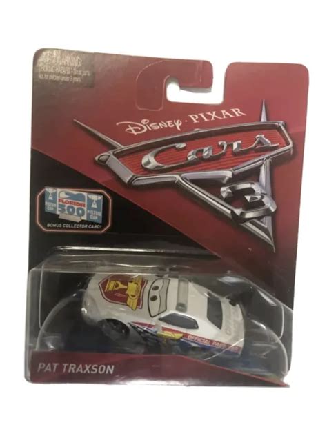Disney Pixar Cars 3 Pat Traxson Official Pace Car Bonus Collector