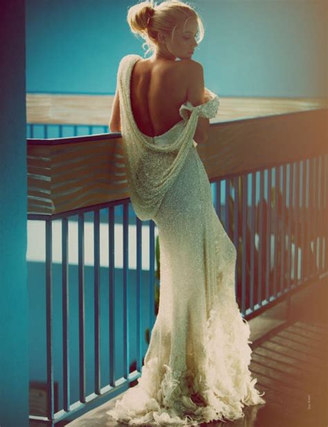 Amber Heard Shiny Wedding Dress Fashion Gorgeous Gowns