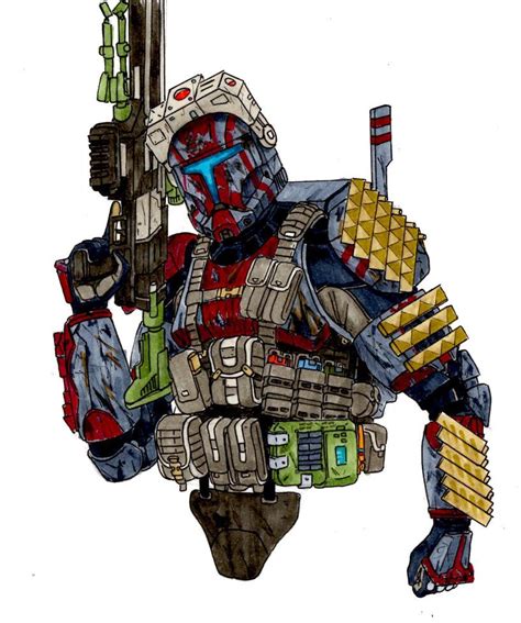 Sev Republic Commando Star Wars Artwork Star Wars Characters