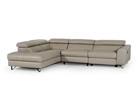 Limari Home Luciano Collection Modern Eco Leather Upholstered Living