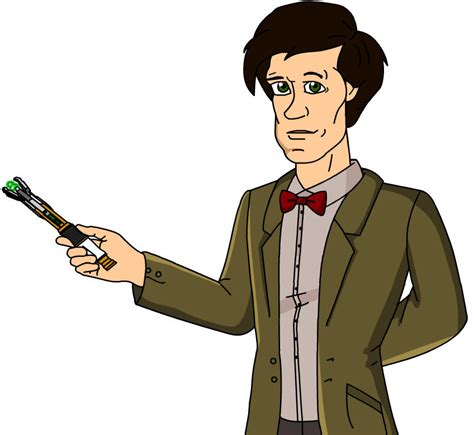 The 11th Doctor Who Cartoon By Cpd 91 On Deviantart