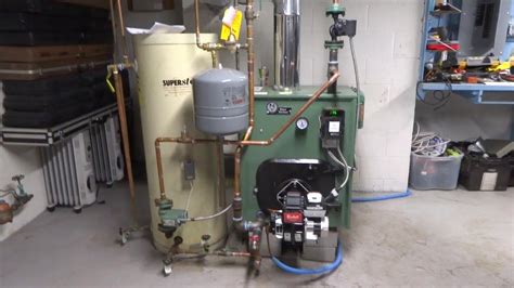 Oil Boiler Replacement 2 Zones Repipes With Storage Tank Youtube