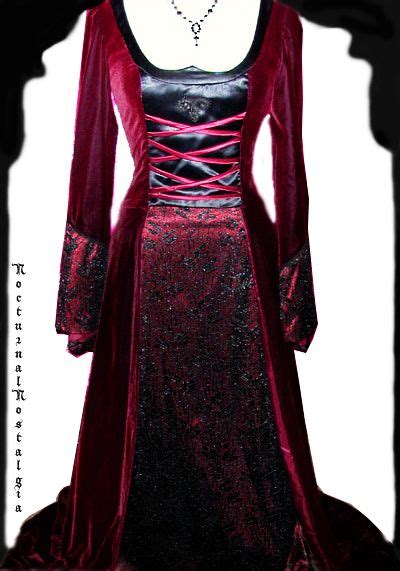 Pin By Austin Chastain On Red Velvet Dress Vampire Dress Dresses