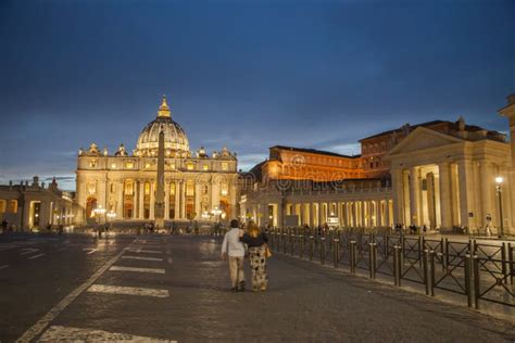 Ciudad Del Vaticano En Roma Italia Imagen De Archivo Editorial