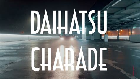 Daihatsu Charade Youtube