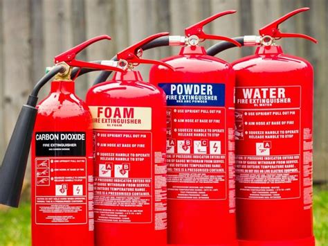 Types Of Fire Extinguisher