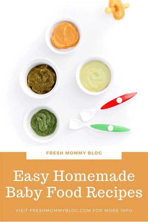 Homemade Baby Food Mom Life Fresh Mommy Blog