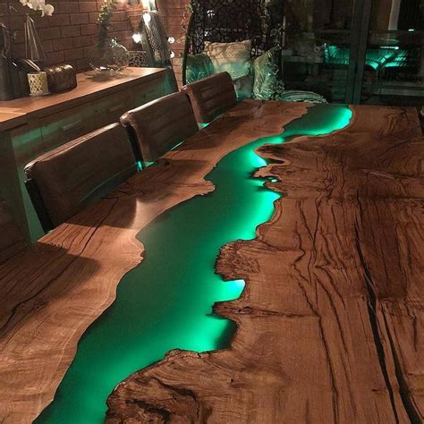 Can You Put Led Lighting Within Epoxy Ultraclear Epoxy Bar Top