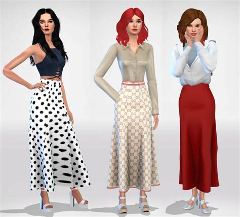 Sims 4 Cc Clothes Skirts