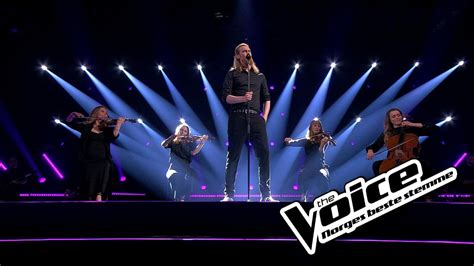 Kristoffer S Rensen Jar Of Hearts Christina Perri Live The Voice Norway Youtube