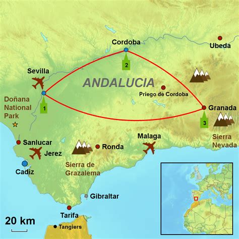 Sevilla Cordoba Granada Tour Of Andalucia