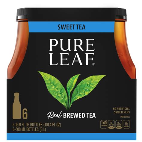 Pure Leaf Sweet Tea Real Brewed Tea Smartlabel