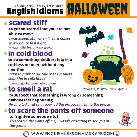Spooky Halloween Idioms And Expressions Artofit