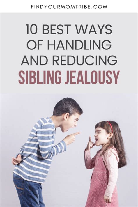 10 Best Ways Of Handling And Reducing Sibling Jealousy