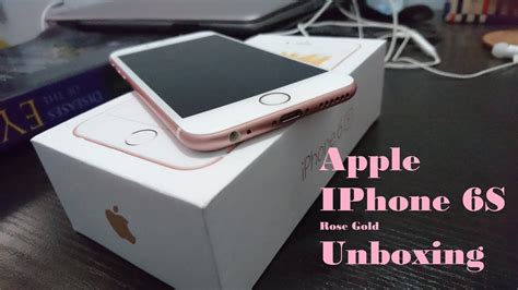 Apple Iphone 6s Rose Gold Unboxing Youtube