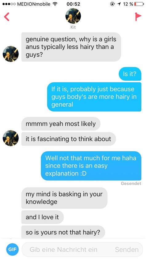 Someones Really Into Anal It Seems R Tinder