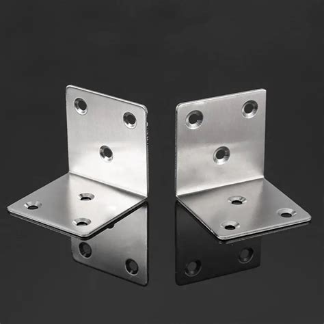Thick 304 Stainless Steel Corner Right Angle Bracket 90 Degree Fixed