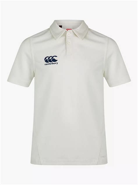 Canterbury Of New Zealand Cricket Shirt White At John Lewis And Partners