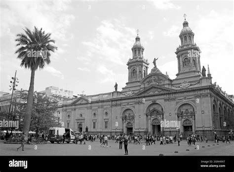 Catedral Metropolitana De Santiago Imágenes De Stock En Blanco Y Negro