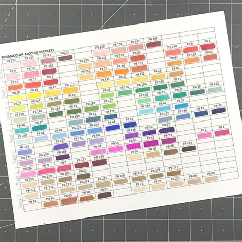 Swatching Your Prismacolor Alcohol Markers