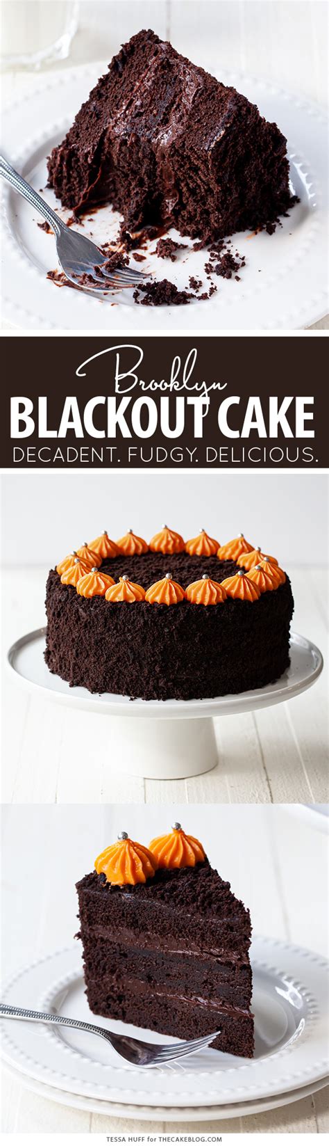 Brooklyn Blackout Cake Recipe No Bake Cake Homemade Chocolate