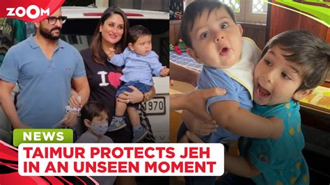 Taimur Ali Khans Protective Side For Jeh Revealed In This Unseen Moment
