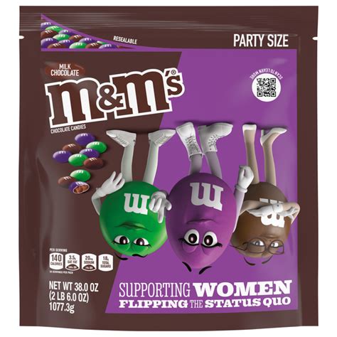Save On Mandms Chocolate Candies Milk Chocolate Party Size Order Online