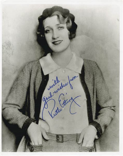 Ruth Etting Autographed Signed Photograph Historyforsale Item 27001
