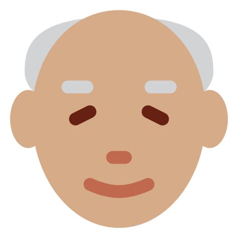 👴🏽 Old Man Emoji With Medium Skin Tone Meaning And Pictures