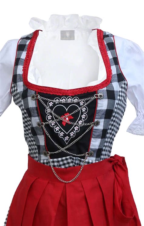 traditional german dirndl black red lederhosen store