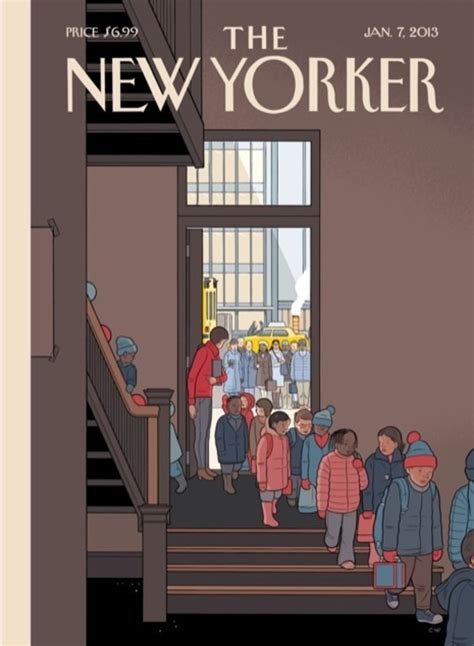 Cartoonist chris ware had the idea to make a new yorker cover that would come to life as animation when you press play, for everyone who reads the magazine on ipad or smartphone. Chris Ware unveils Newtown shooting 'New Yorker' cover ...