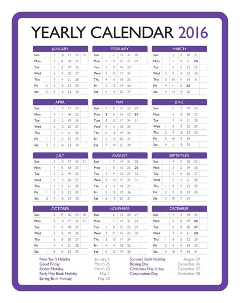 Printable Yearly Calendar How To Create A Yearly Calendar Download
