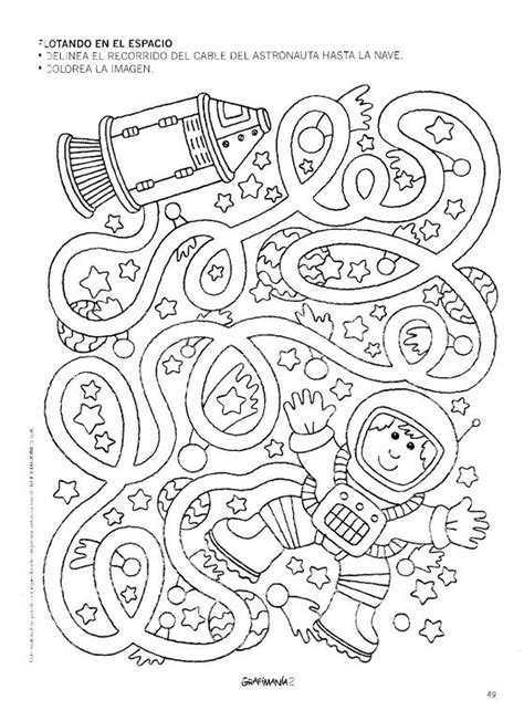 Space Worksheet For Kids Crafts And Worksheets For Preschooltoddler