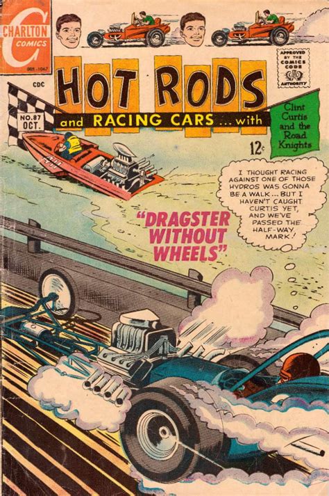Hot Rods And Racing Cars 87 Charlton Comic Book Plus