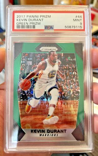 Panini Prizm Kevin Durant Green Prizm Psa Golden State