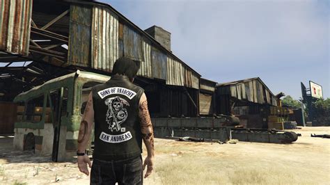 Jacket Biker Sons Of Anarchy San Andreas Sp Fivem Replace Images And