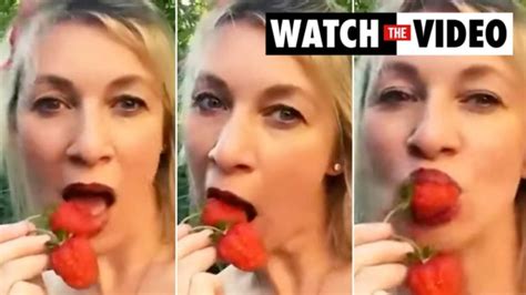 Putin’s Aide Posts Sexy Video Of Herself Fondling Strawberries The Australian