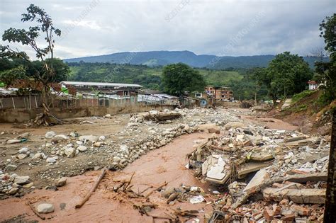 Landslide Aftermath Mocoa Colombia 2017 Stock Image C0369566