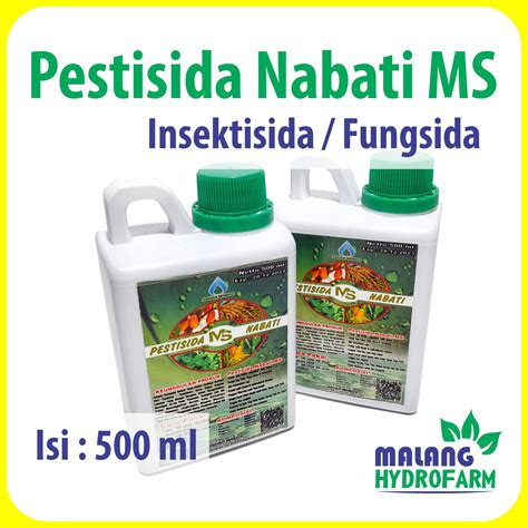 Pestisida Nabati Ms 500 Ml Organik Cair Pembasmi Tikus Hama Tanaman