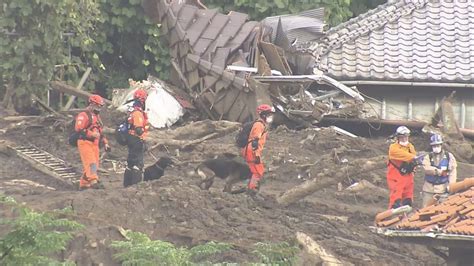 行方不明の19人の捜索が続く 静岡・熱海市の土石流災害 Youtube