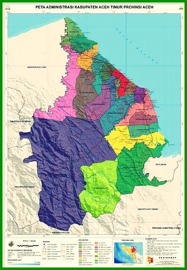 Gambar Peta Aceh Utara Gambar Peta