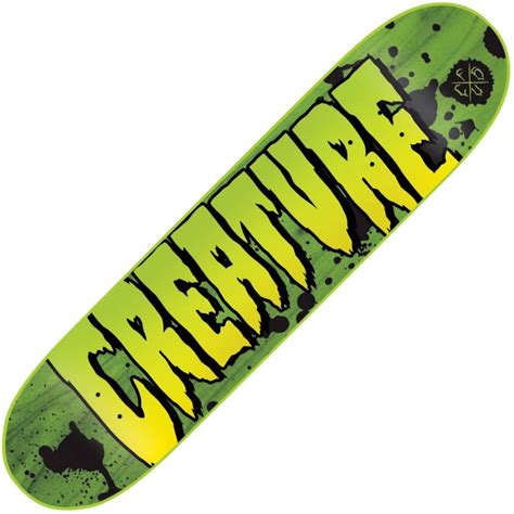 Creature Skateboards Creature Logo Stain Large Deck 86 Creature