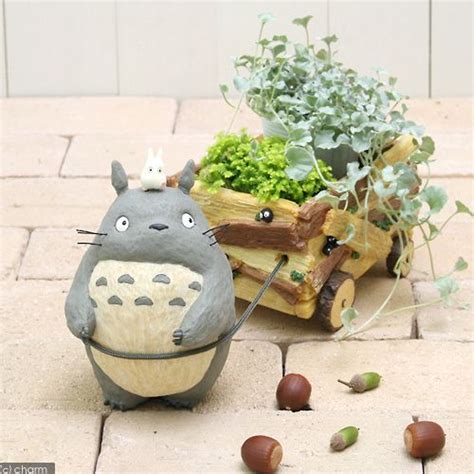 Totoros Planter Anime Decor Flower Pots Studio Ghibli