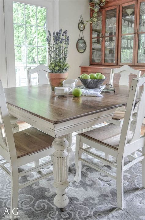 Here's how to paint furniture, plus what to know before you start. The 5 Mistakes People Make While Painting A Kitchen Table - Painted Furniture Ideas
