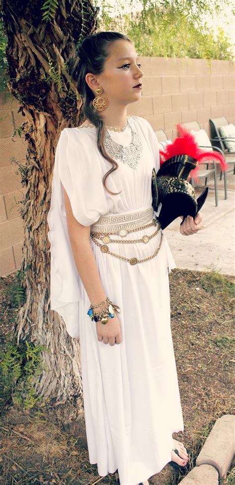 The Crafty Woman Halloween Athena Costume Goddess Costume Diy Greek Goddess Costume