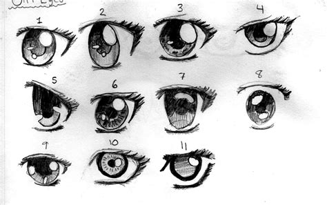 Image of the japanese are obsessed with a controversial eyelid. Different Girl Anime Eyes by KiraMisaki314 on DeviantArt