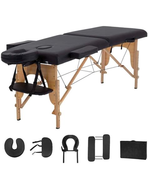 Black N White Wood Folding Massage Bed For Beauty Parlor At Rs 13000piece In Mumbai