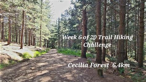 Week 6 Of 20 Trail Hiking Challenge Cecilia Forest 64km Youtube